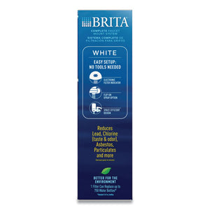 Brita® wholesale. On Tap Faucet Water Filter System, White. HSD Wholesale: Janitorial Supplies, Breakroom Supplies, Office Supplies.