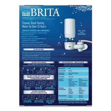 Load image into Gallery viewer, Brita® wholesale. On Tap Faucet Water Filter System, White. HSD Wholesale: Janitorial Supplies, Breakroom Supplies, Office Supplies.