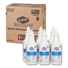 Load image into Gallery viewer, Clorox® Healthcare® wholesale. Clorox® Bleach Germicidal Cleaner, 32 Oz Pull-top Bottle, 6-carton. HSD Wholesale: Janitorial Supplies, Breakroom Supplies, Office Supplies.