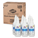 Clorox® Healthcare® wholesale. Clorox® Bleach Germicidal Cleaner, 32 Oz Pull-top Bottle, 6-carton. HSD Wholesale: Janitorial Supplies, Breakroom Supplies, Office Supplies.