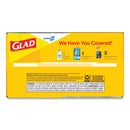 Glad® wholesale. Forceflex Tall Kitchen Drawstring Trash Bags, 13 Gal, 0.72 Mil, 23.75" X 24.88", Gray, 100-box. HSD Wholesale: Janitorial Supplies, Breakroom Supplies, Office Supplies.