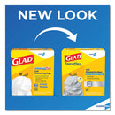 Glad® wholesale. Forceflex Tall Kitchen Drawstring Trash Bags, 13 Gal, 0.72 Mil, 23.75" X 24.88", Gray, 100-box. HSD Wholesale: Janitorial Supplies, Breakroom Supplies, Office Supplies.