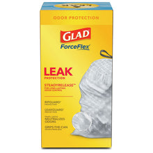 Load image into Gallery viewer, Glad® wholesale. Odorshield Tall Kitchen Drawstring Bags, 13 Gal, 0.78 Mil, 24&quot; X 27.38&quot;, White, 240-carton. HSD Wholesale: Janitorial Supplies, Breakroom Supplies, Office Supplies.