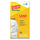 Glad® wholesale. Tall Kitchen Drawstring Trash Bags, 13 Gal, 0.72 Mil, 24" X 27.38", Gray, 400-carton. HSD Wholesale: Janitorial Supplies, Breakroom Supplies, Office Supplies.