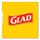 Glad® wholesale. Odorshield Quick-tie Small Trash Bags, 4 Gal, 0.5 Mil, 8" X 18", White, 156-carton. HSD Wholesale: Janitorial Supplies, Breakroom Supplies, Office Supplies.