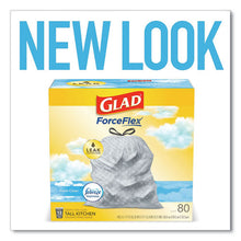 Load image into Gallery viewer, Glad® wholesale. Odorshield Tall Kitchen Drawstring Bags, 13 Gal, 0.95 Mil, 24&quot; X 27.38&quot;, White, 80-box. HSD Wholesale: Janitorial Supplies, Breakroom Supplies, Office Supplies.