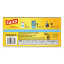 Glad® wholesale. Odorshield Tall Kitchen Drawstring Bags, 13 Gal, 0.95 Mil, 24" X 27.38", White, 240-carton. HSD Wholesale: Janitorial Supplies, Breakroom Supplies, Office Supplies.