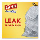 Glad® wholesale. Odorshield Tall Kitchen Drawstring Bags, 13 Gal, 0.95 Mil, 24" X 27.38", White, 240-carton. HSD Wholesale: Janitorial Supplies, Breakroom Supplies, Office Supplies.