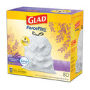 Glad® wholesale. Odorshield Tall Kitchen Drawstring Bags, 13 Gal, 0.95 Mil, 24" X 27.38", White, 240-carton. HSD Wholesale: Janitorial Supplies, Breakroom Supplies, Office Supplies.