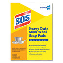 S.O.S.® wholesale. Steel Wool Soap Pad, 15 Pads-box, 12 Boxes-carton. HSD Wholesale: Janitorial Supplies, Breakroom Supplies, Office Supplies.