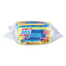 S.O.S.® wholesale. All Surface Scrubber Sponge, 2 1-2 X 4 1-2, 0.9" Thick, Blue, 3-pack, 8 Packs-ct. HSD Wholesale: Janitorial Supplies, Breakroom Supplies, Office Supplies.