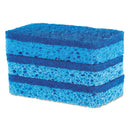 S.O.S.® wholesale. All Surface Scrubber Sponge, 2 1-2 X 4 1-2, 0.9" Thick, Blue, 3-pack, 8 Packs-ct. HSD Wholesale: Janitorial Supplies, Breakroom Supplies, Office Supplies.