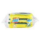 S.O.S.® wholesale. Heavy Duty Scrubber Sponge, 2.5 X 4.5, 0.9" Thick, Yellow-green, 3-pack, 24 Packs-carton. HSD Wholesale: Janitorial Supplies, Breakroom Supplies, Office Supplies.