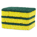 S.O.S.® wholesale. Heavy Duty Scrubber Sponge, 2.5 X 4.5, 0.9" Thick, Yellow-green, 3-pack, 24 Packs-carton. HSD Wholesale: Janitorial Supplies, Breakroom Supplies, Office Supplies.