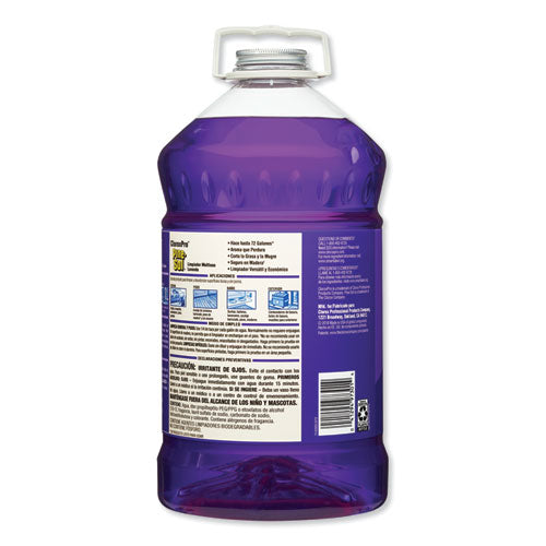 Pine-Sol® wholesale. Clorox All Purpose Cleaner, Lavender Clean, 144 Oz Bottle. HSD Wholesale: Janitorial Supplies, Breakroom Supplies, Office Supplies.