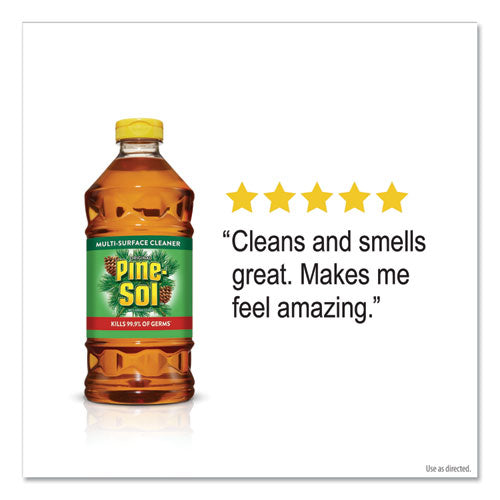 Pine-Sol® wholesale. Multi-surface Cleaner, Pine Disinfectant, 24oz Bottle, 12 Bottles-carton. HSD Wholesale: Janitorial Supplies, Breakroom Supplies, Office Supplies.