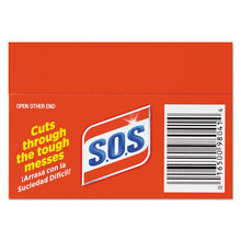 Load image into Gallery viewer, S.O.S.® wholesale. Steel Wool Soap Pad, 4-box, 24 Boxes-carton. HSD Wholesale: Janitorial Supplies, Breakroom Supplies, Office Supplies.