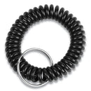 CONTROLTEK® wholesale. Wrist Key Coil Key Organizers, Black, 12-pack. HSD Wholesale: Janitorial Supplies, Breakroom Supplies, Office Supplies.