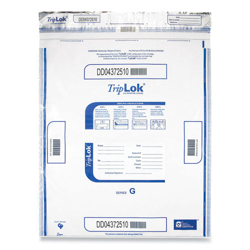 TripLOK™ wholesale. Deposit Bag, 19 X 23, 3 Mil Thick, Plastic, Clear, 250-carton. HSD Wholesale: Janitorial Supplies, Breakroom Supplies, Office Supplies.