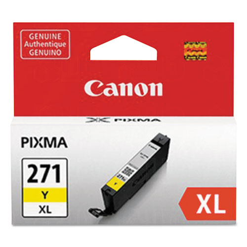 Canon® wholesale. CANON 0339c001 (cli-271xl) High-yield Ink, Yellow. HSD Wholesale: Janitorial Supplies, Breakroom Supplies, Office Supplies.