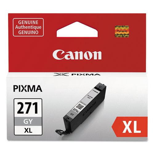 Canon® wholesale. CANON 0340c001 (cli-271xl) High-yield Ink, Gray. HSD Wholesale: Janitorial Supplies, Breakroom Supplies, Office Supplies.