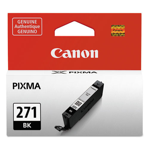 Canon® wholesale. CANON 0390c001 (cli-271) Ink, Black. HSD Wholesale: Janitorial Supplies, Breakroom Supplies, Office Supplies.
