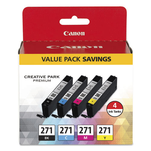Canon® wholesale. CANON 0390c005 (cli-271) Ink, Black-cyan-magenta-yellow. HSD Wholesale: Janitorial Supplies, Breakroom Supplies, Office Supplies.