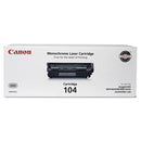 Canon® wholesale. CANON 0263b001 (104) Toner, 2,000 Page-yield, Black. HSD Wholesale: Janitorial Supplies, Breakroom Supplies, Office Supplies.