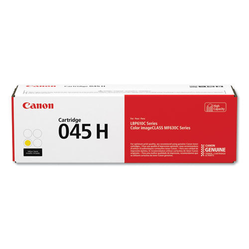 Canon® wholesale. CANON 1243c001 (045) High-yield Toner, 2,200 Page-yield, Yellow. HSD Wholesale: Janitorial Supplies, Breakroom Supplies, Office Supplies.