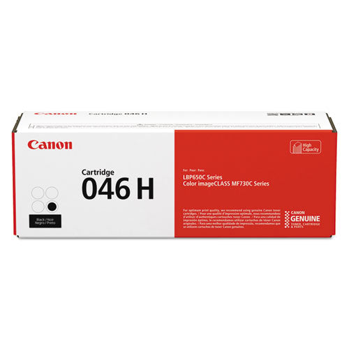 Canon® wholesale. 1254c001 (046) High-yield Toner, 6,300 Page-yield, Black. HSD Wholesale: Janitorial Supplies, Breakroom Supplies, Office Supplies.
