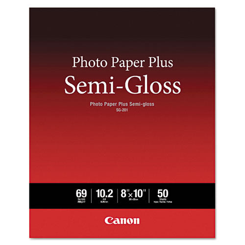 Canon® wholesale. CANON Photo Paper Plus Semi-gloss, 8 X 10, Semi-gloss White, 50-pack. HSD Wholesale: Janitorial Supplies, Breakroom Supplies, Office Supplies.