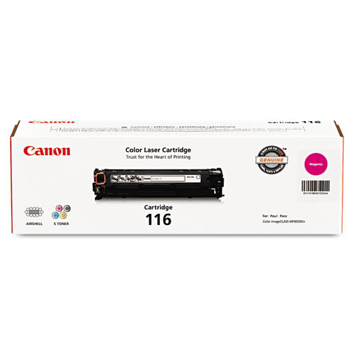 Canon® wholesale. 1978b001 (116) Toner, 1,500 Page-yield, Magenta. HSD Wholesale: Janitorial Supplies, Breakroom Supplies, Office Supplies.