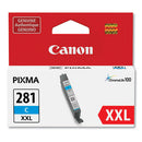 Canon® wholesale. CANON 1980c001 (cli-281xxl) Chromalife100 Ink, Cyan. HSD Wholesale: Janitorial Supplies, Breakroom Supplies, Office Supplies.