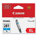 Canon® wholesale. CANON 2034c001 (cli-281xl) Chromalife100 Ink, Cyan. HSD Wholesale: Janitorial Supplies, Breakroom Supplies, Office Supplies.