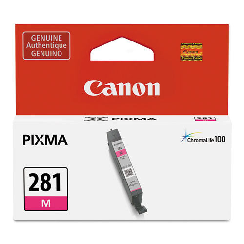 Canon® wholesale. CANON 2089c001 (cli-281) Chromalife100+ Ink, 233 Page-yield, Magenta. HSD Wholesale: Janitorial Supplies, Breakroom Supplies, Office Supplies.