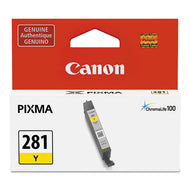 Canon® wholesale. CANON 2090c001 (cli-281) Chromalife100+ Ink, 259 Page-yield, Yellow. HSD Wholesale: Janitorial Supplies, Breakroom Supplies, Office Supplies.