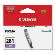 Canon® wholesale. CANON 2092c001 (cli-281) Chromalife100 Ink, Blue. HSD Wholesale: Janitorial Supplies, Breakroom Supplies, Office Supplies.