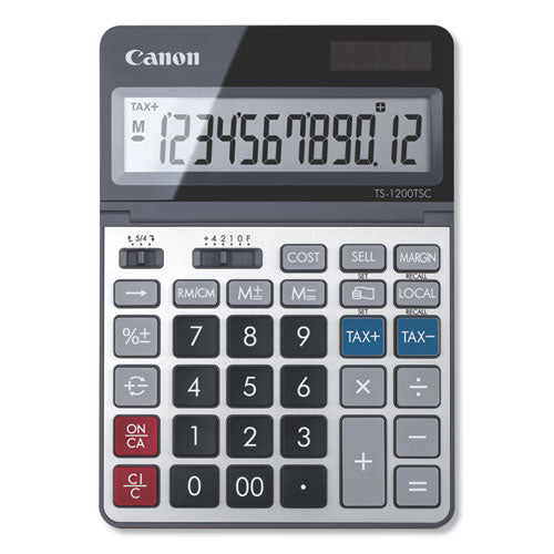 Canon® wholesale. CANON Ts-1200tsc Desktop Calculator, 12-digit Lcd. HSD Wholesale: Janitorial Supplies, Breakroom Supplies, Office Supplies.