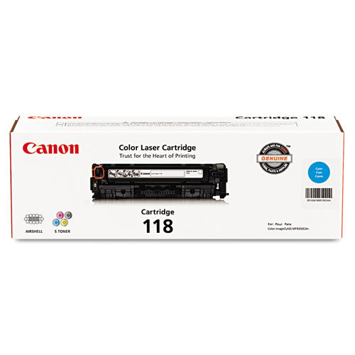 Canon® wholesale. CANON 2661b001 (118) Toner, 2,900 Page-yield, Cyan. HSD Wholesale: Janitorial Supplies, Breakroom Supplies, Office Supplies.