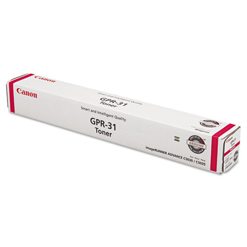 Canon® wholesale. CANON 2798b003aa (gpr-31) Toner, 27,000 Page-yield, Magenta. HSD Wholesale: Janitorial Supplies, Breakroom Supplies, Office Supplies.
