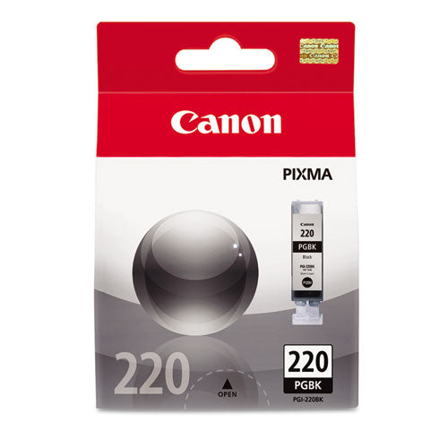 Canon® wholesale. CANON 2945b001 (pgi-220) Ink, Black. HSD Wholesale: Janitorial Supplies, Breakroom Supplies, Office Supplies.