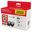 Canon® wholesale. CANON 2973b004 (pgi-210xl-cl-211xl) High-yield Ink-paper Combo, Black-tri-color. HSD Wholesale: Janitorial Supplies, Breakroom Supplies, Office Supplies.