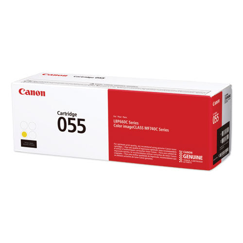 Canon® wholesale. CANON 3013c001 (055) Toner, 2,100 Page-yield, Yellow. HSD Wholesale: Janitorial Supplies, Breakroom Supplies, Office Supplies.