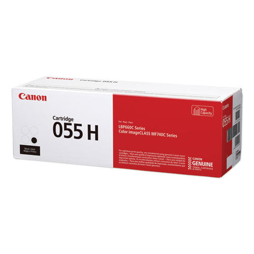Canon® wholesale. CANON 3020c001 (055h) High-yield Toner, 7,600 Page-yield, Black. HSD Wholesale: Janitorial Supplies, Breakroom Supplies, Office Supplies.