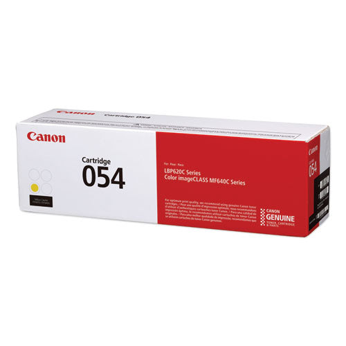 Canon® wholesale. CANON 3021c001 (054) Toner, 1,200 Page-yield, Yellow. HSD Wholesale: Janitorial Supplies, Breakroom Supplies, Office Supplies.