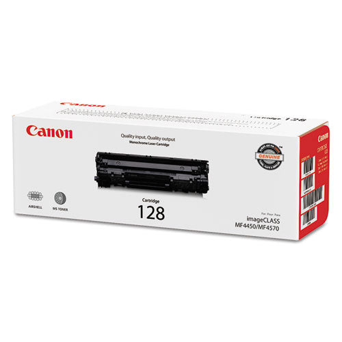 Canon® wholesale. CANON 3500b001 (128) Toner, 2,100 Page-yield, Black. HSD Wholesale: Janitorial Supplies, Breakroom Supplies, Office Supplies.