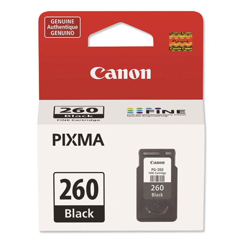 Canon® wholesale. CANON 3707c001 (pg-260) Ink, Black. HSD Wholesale: Janitorial Supplies, Breakroom Supplies, Office Supplies.
