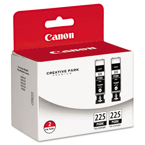 Canon® wholesale. 4530b007aa (pgi-225) Ink, Black, 2-pack. HSD Wholesale: Janitorial Supplies, Breakroom Supplies, Office Supplies.