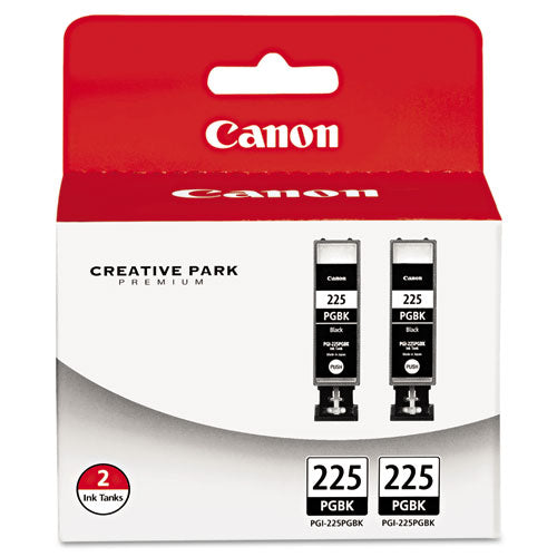 Canon® wholesale. 4530b007aa (pgi-225) Ink, Black, 2-pack. HSD Wholesale: Janitorial Supplies, Breakroom Supplies, Office Supplies.