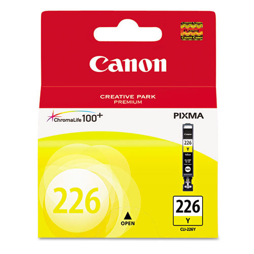 Canon® wholesale. 4549b001aa (cli-226) Ink, Yellow. HSD Wholesale: Janitorial Supplies, Breakroom Supplies, Office Supplies.
